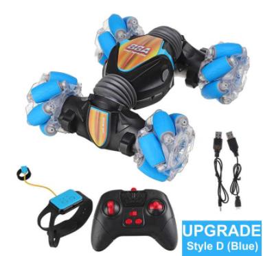 RC Transform-X Pro - Zdalnie Sterowany Samochód Akrobacyjny 4WD – Drift, Gesty, Transformacja i Wspinanie