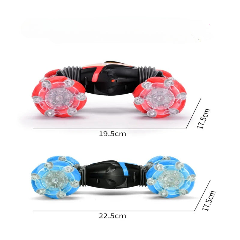 RC Transform-X Pro - Zdalnie Sterowany Samochód Akrobacyjny 4WD – Drift, Gesty, Transformacja i Wspinanie