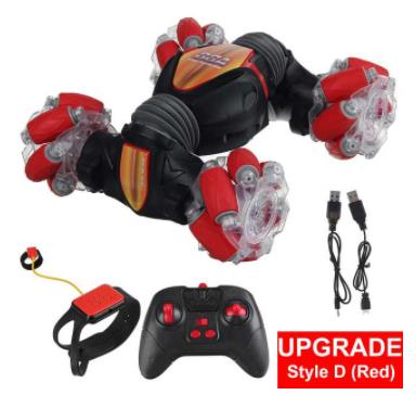 RC Transform-X Pro - Zdalnie Sterowany Samochód Akrobacyjny 4WD – Drift, Gesty, Transformacja i Wspinanie