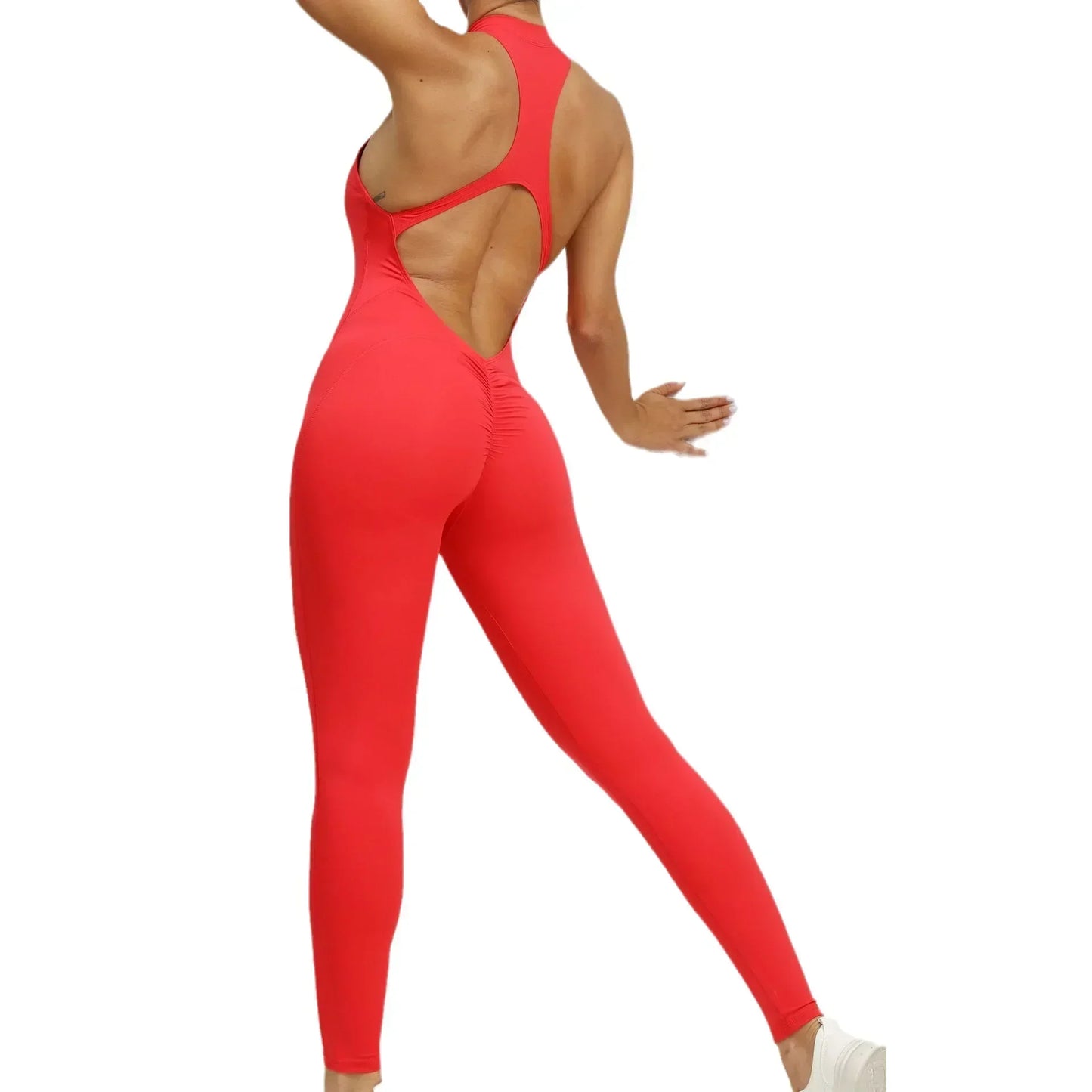 ViveMotion Flow™ - Stylowy kombinezon z wycięciem na plecach – idealny do aktywności sportowych i aktywnego stylu życia