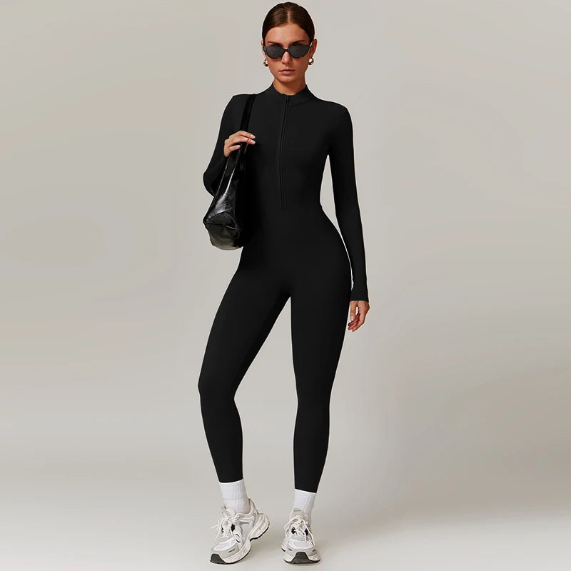 ViveMotion Glide2™ Stylowy kombinezon termoaktywny z wnętrzem pokrytym cienkim polarem – idealny na co dzień i do aktywności sportowych