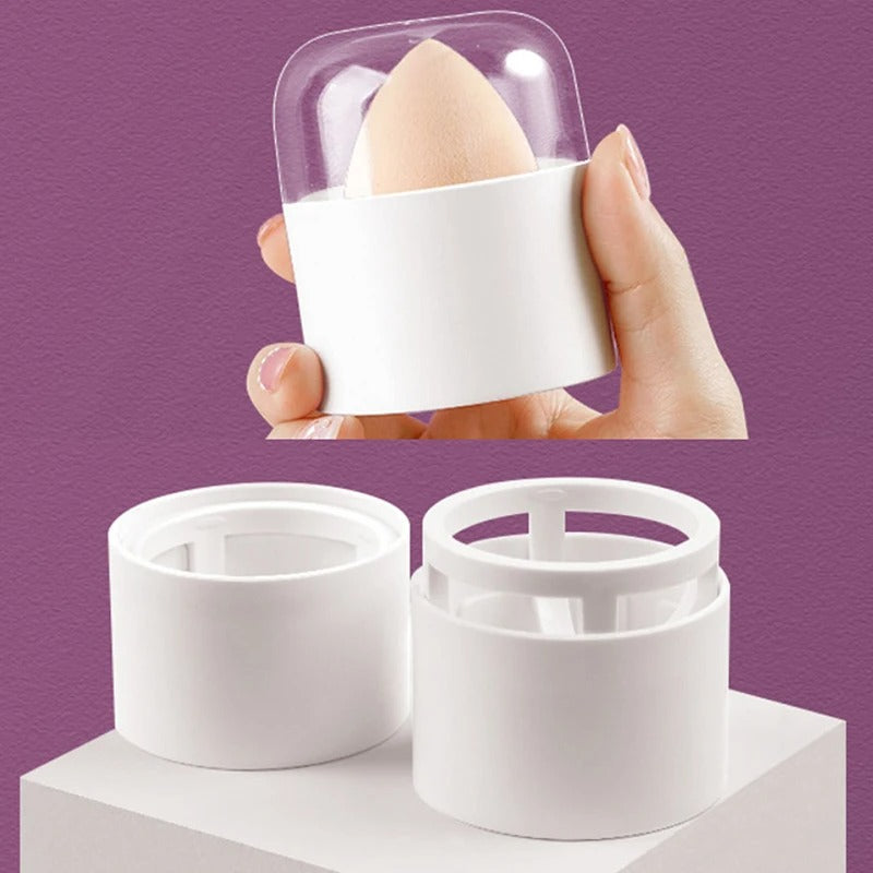 BeautyBuddy™ Pojemnik podróżny z wentylacją na Beauty blender