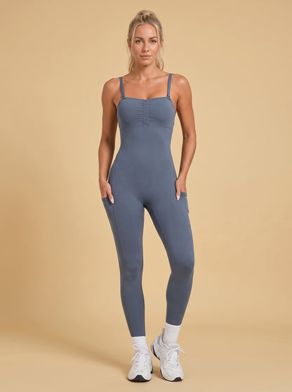 ViveMotion Vega™ - kombinezon sportowy z kieszeniami i ramiączkami 3w1