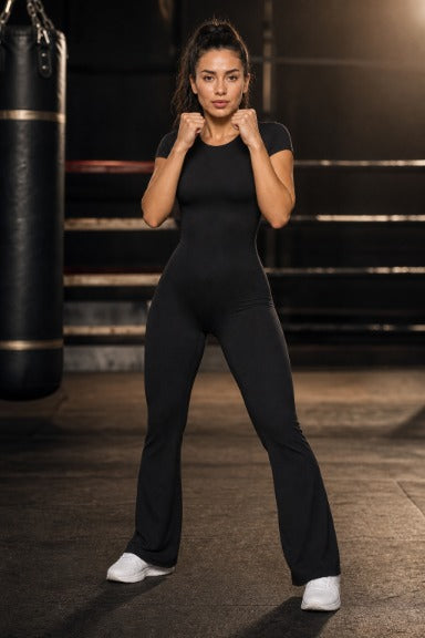 ViveMotion Blaze™ Stylowy kombinezon z wycięciem na plecach – idealny do aktywności sportowych i aktywnego stylu życia